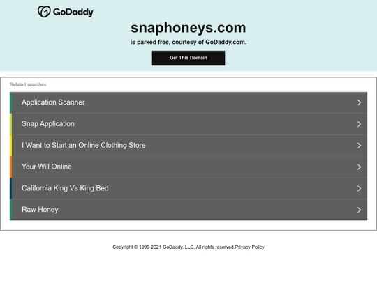 Snap Honeys Logo
